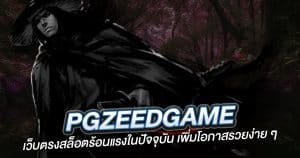Pgzeedgame เว็บตรงสล็อตร้อนแรงในปัจจุบัน เพิ่มโอกาสรวยง่าย ๆ